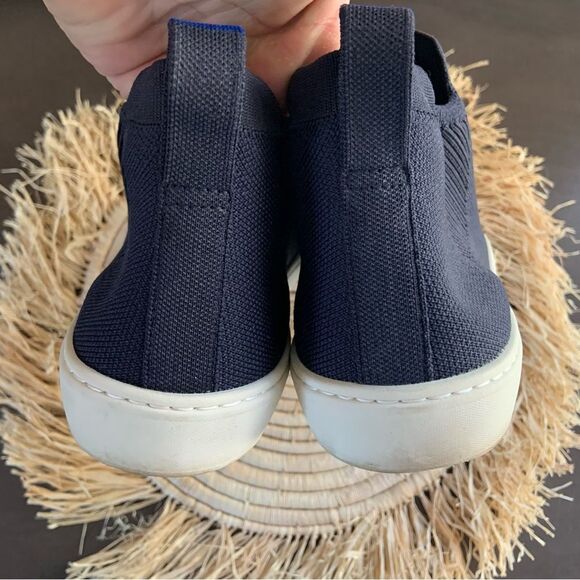 ROTHY’S The Chelsea Knit Limited Edition Boots Nightfall Blue Women’s Size 10.5 - Picture 7 of 16